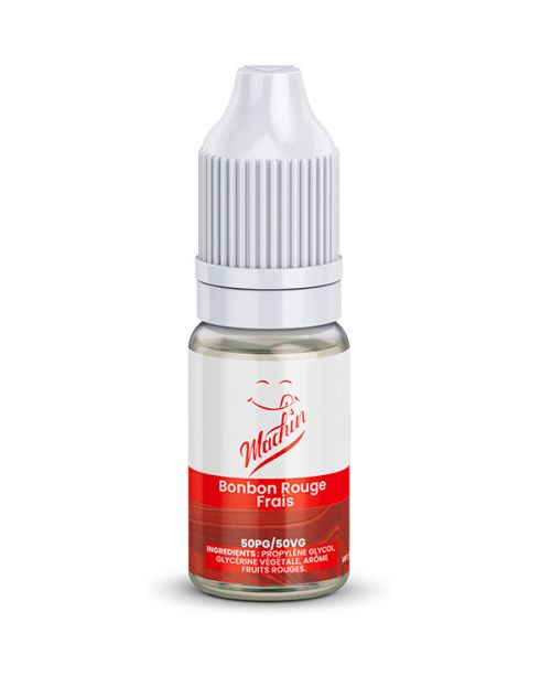 Eliquide Bonbon rouge frais Machin