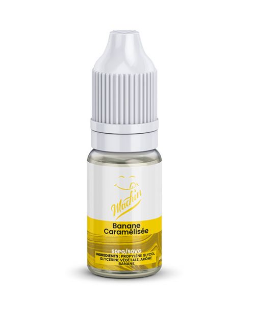 Eliquide Banane Caramélisée Machin