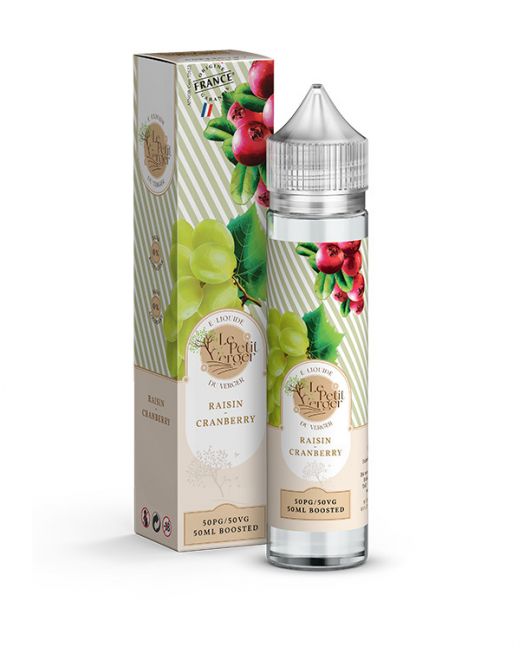 Eliquide Raisin - Cranberry 50 ml Le petit verger Eliquide Raisin - Cranberry 50 ml Le petit verger