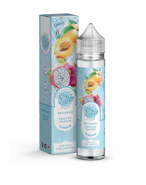 Eliquide Nectarine Fruit du dragon Frais 50 ml Le petit verger