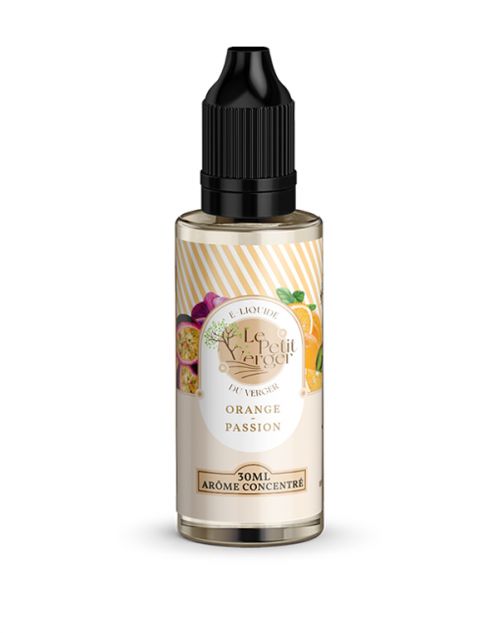 Eliquide Concentré Orange - Passion 30 ml Le petit verger