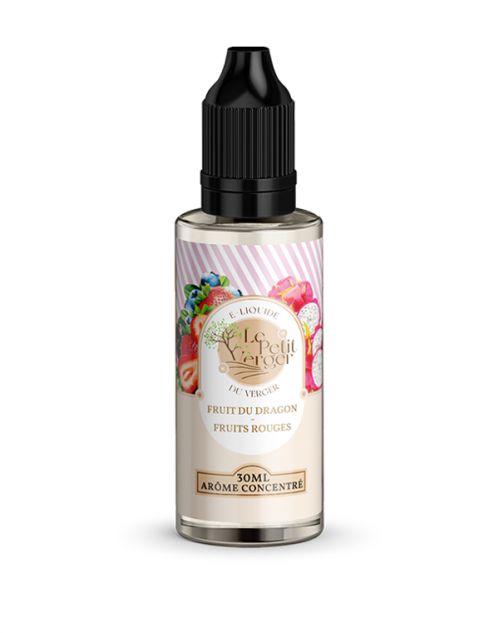 Eliquide Concentré Fruit du Dragon - Fruits rouges 30 ml Le petit verger