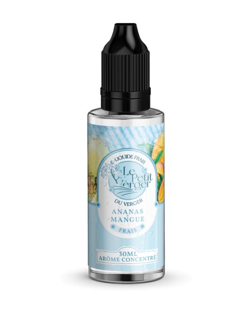 Eliquide Concentré Ananas - Mangue 30 ml Le petit verger Eliquide Concentré Ananas - Mangue 30 ml Le petit verger