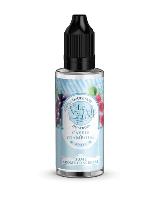 Eliquide Concentré Cassis - Framboise 30 ml Le petit verger Eliquide Concentré Cassis - Framboise 30 ml Le petit verger