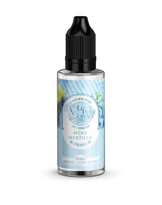 Eliquide Concentré Mûre - Myrtille 30 ml Le petit verger