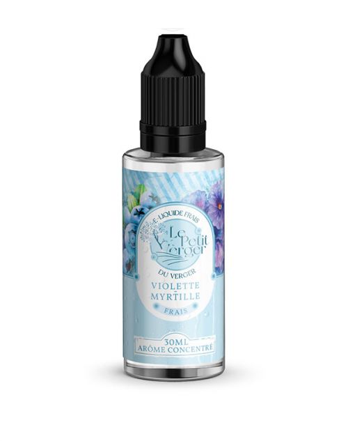 Eliquide Concentré Violette - Myrtille 30 ml Le petit verger