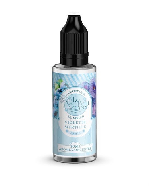 Eliquide Concentré Violette - Myrtille 30 ml Le petit verger