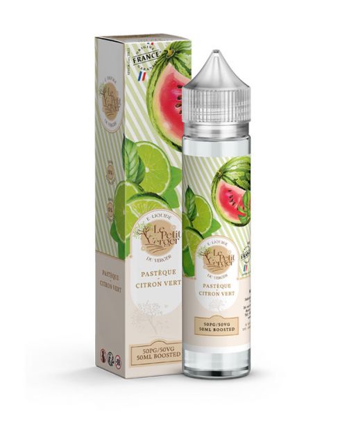 Eliquide Pastèque – Citron Vert 50 ml Le petit verger