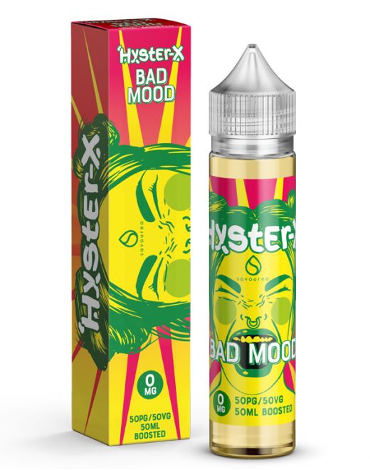 Eliquide Bad Mood 50ml Hyster-X Eliquide Bad Mood 50ml Hyster-X
