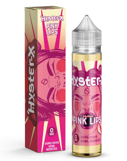 Eliquide Pink Lips 50ml Hyster-X