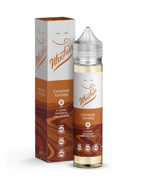 Eliquide Caramel Torrefié 50 ml Machin