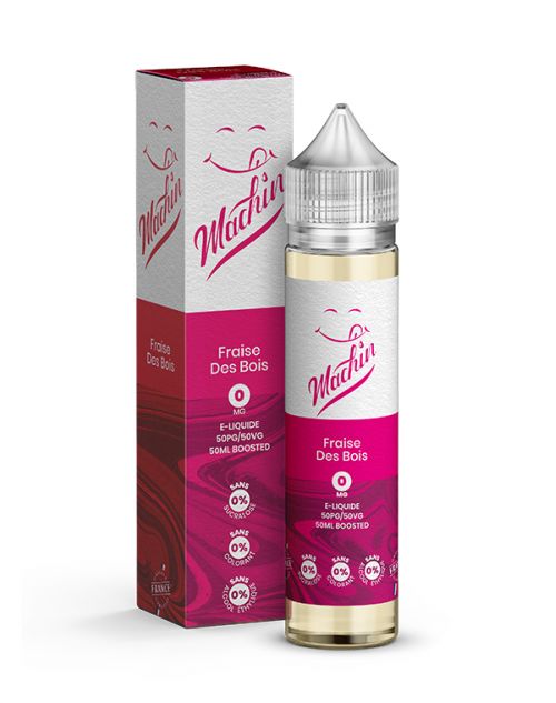 Eliquide Fraise des bois 50 ml Machin